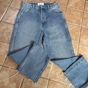 Rollas High Rise relaxed Dusters Jeans size 25